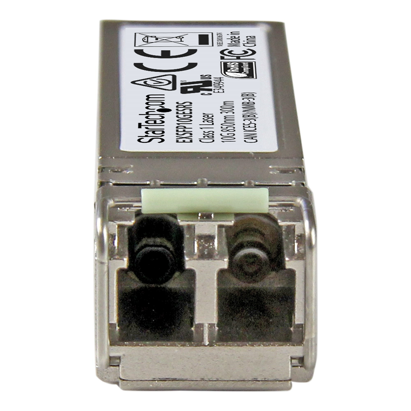 StarTech EXSFP10GESRS 10GbE Multimode Fiber MMF Optic Transceiver